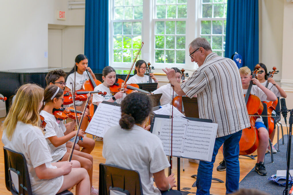 Youth Orchestra with Conductor